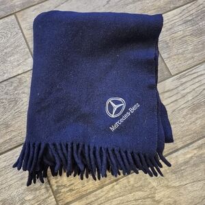Navy Blue Throw Blanket